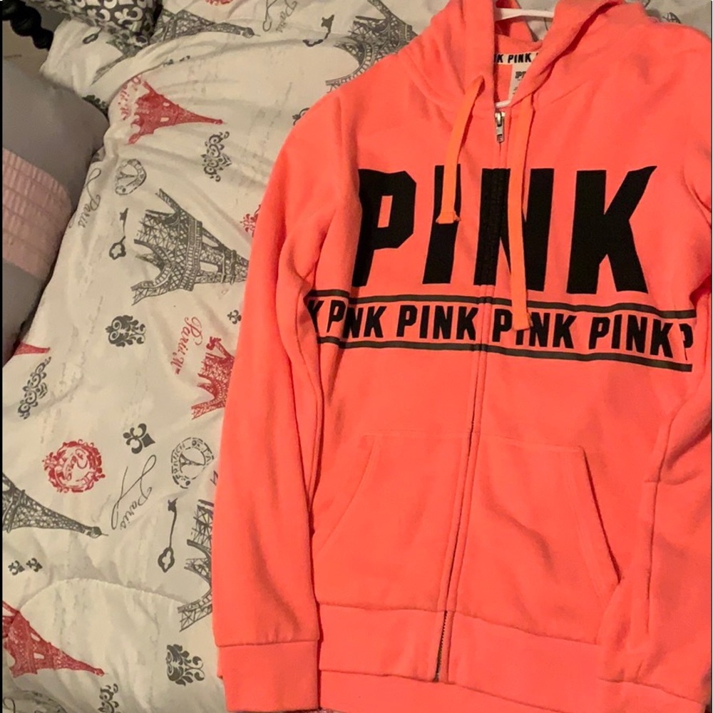 coral sweater